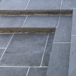 Steel Blue offers stunning limestone stone pavers, perfect for creating beautiful and durable pool coping that enhances your outdoor living space.